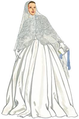 From 1942: Wedding Gown