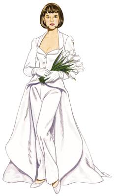 From 1996: Carolina Herrera Wedding Suit