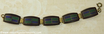 German Enamel Bracelet