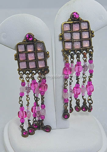 Franck Herval Glass Earrings