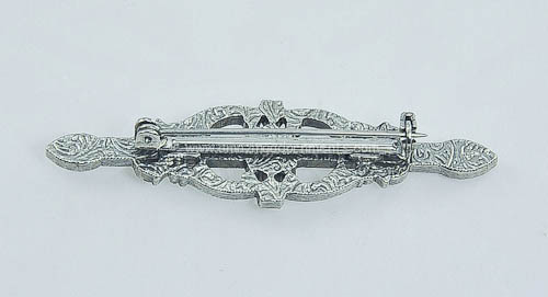 Marcasite Bar Pin