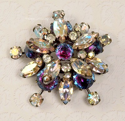 Schreiner Rhinestone Brooch