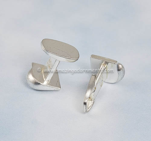 Vintage Sterling Silver Cufflinks Signed Poul Havgaard for Lapponia