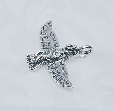 Sterling Silver Thunderbird Charm or Pendant