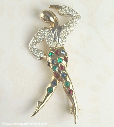 Boucher Ballet of Jewels Pin