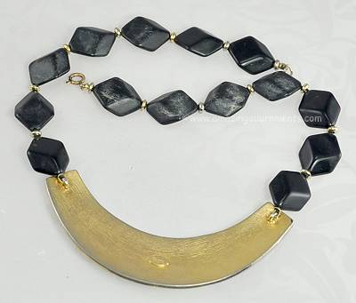 Vintage Trifari Enamel Necklace