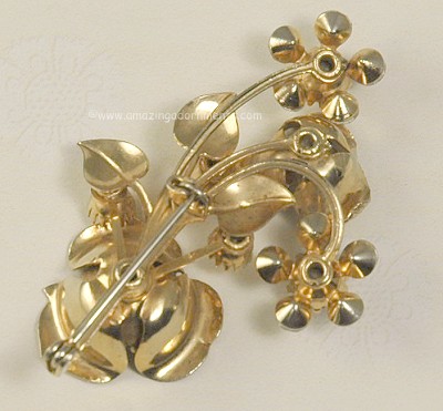 Vintage Rhinestone Pin