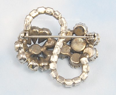 Vintage Rhinestone Brooch