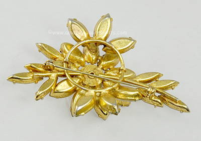 Regency Rhinestone Brooch