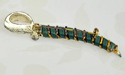 Vintage Saber Sword Pin