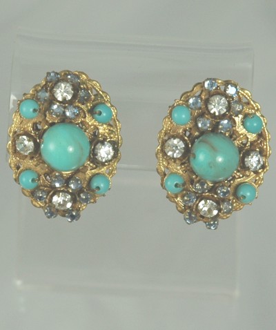 Amazing Adornments: Vintage Clip- on Earrings in the Haskell Style